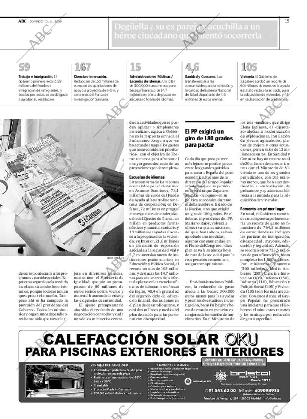 ABC MADRID 10-05-2009 página 15