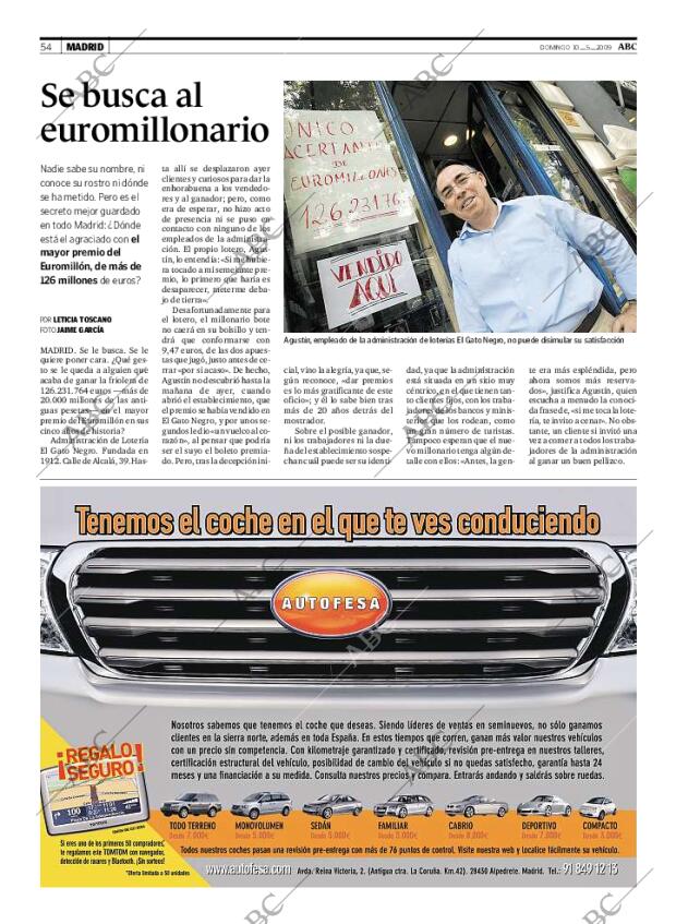 ABC MADRID 10-05-2009 página 54