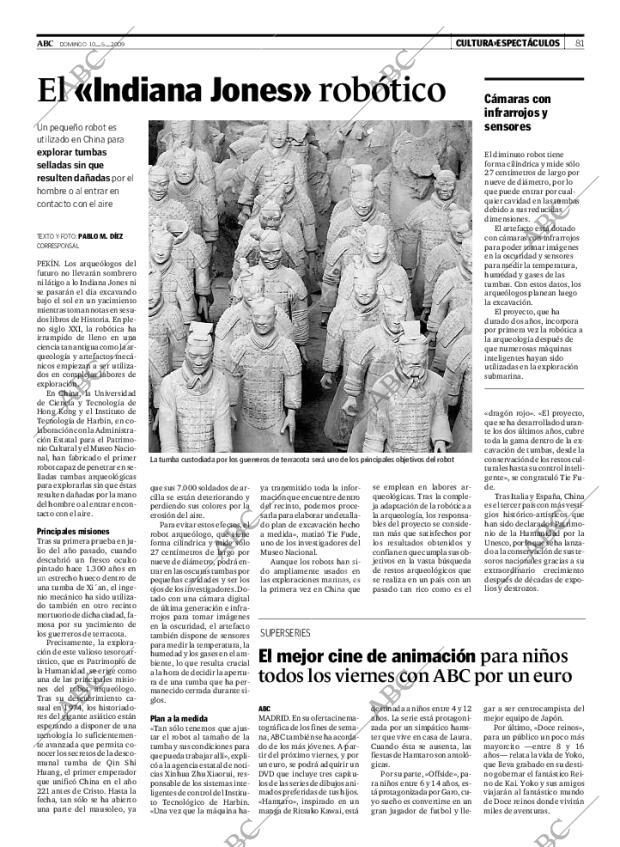 ABC MADRID 10-05-2009 página 81