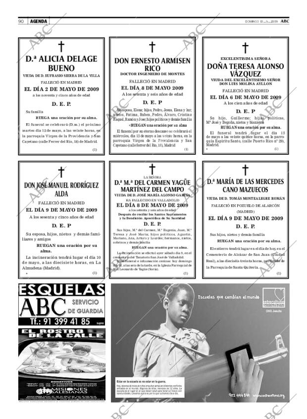 ABC MADRID 10-05-2009 página 90
