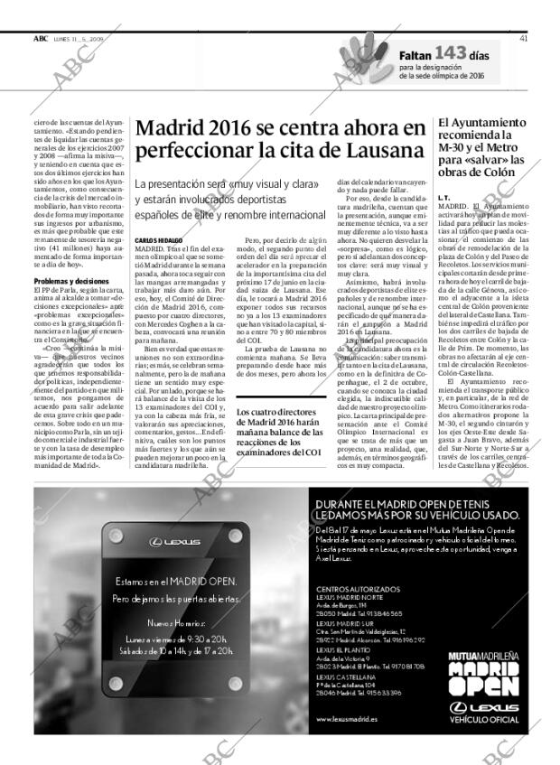 ABC MADRID 11-05-2009 página 41