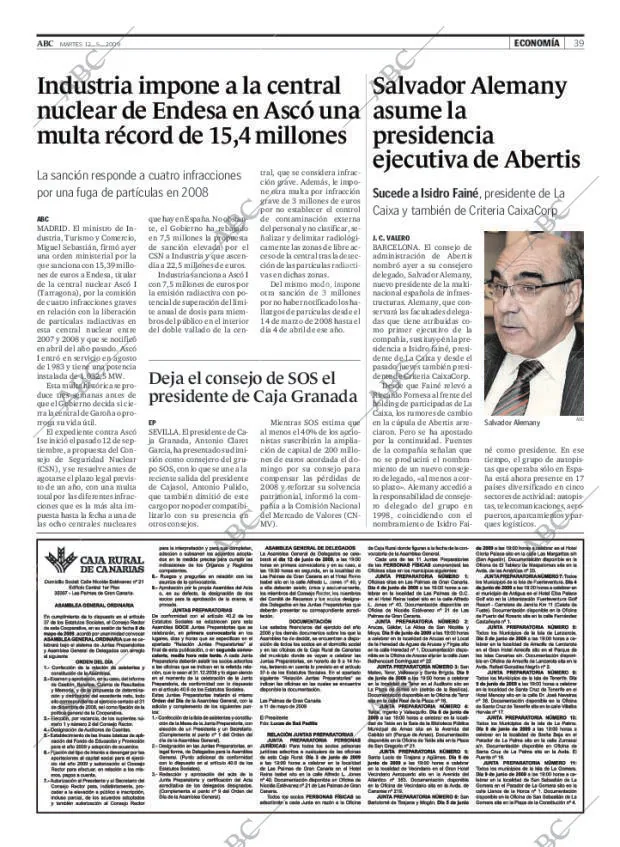ABC MADRID 12-05-2009 página 39