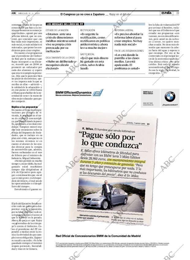 ABC MADRID 13-05-2009 página 19
