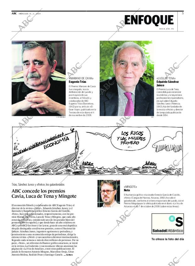 ABC MADRID 13-05-2009 página 5