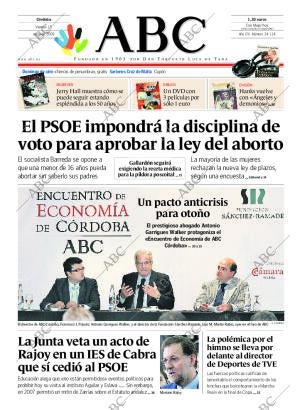 ABC CORDOBA 15-05-2009 página 1