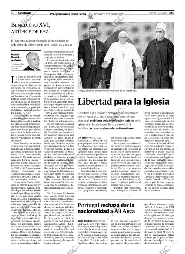 ABC MADRID 15-05-2009 página 56