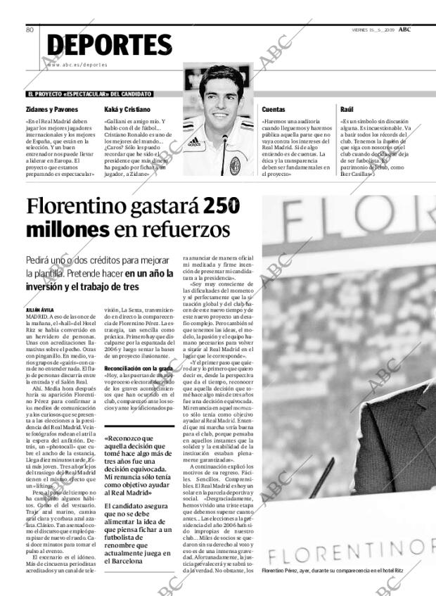 ABC MADRID 15-05-2009 página 80