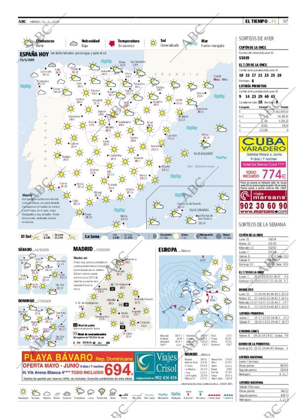 ABC MADRID 15-05-2009 página 97