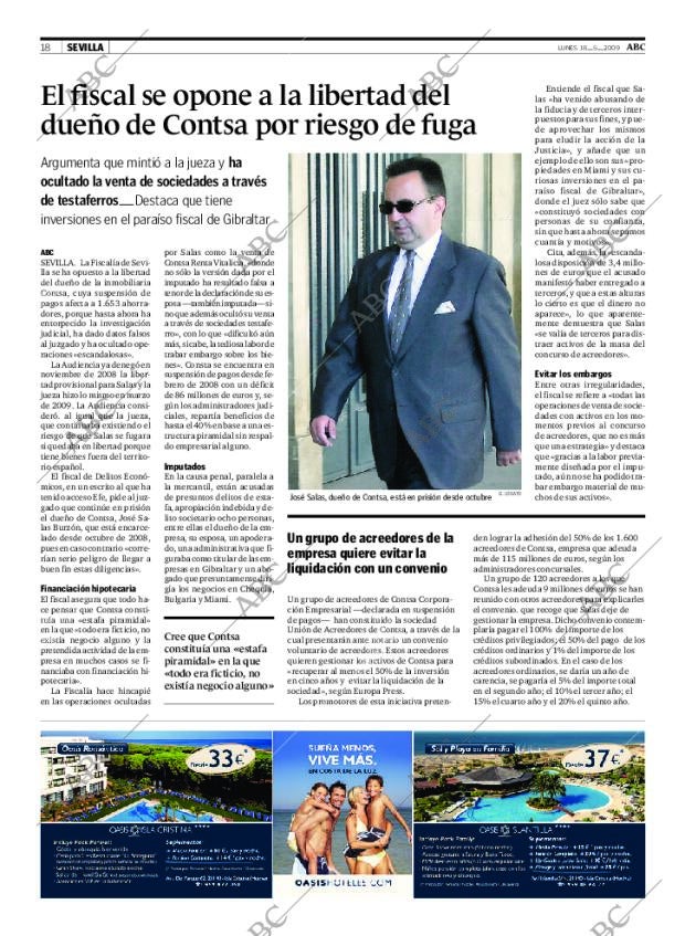 ABC SEVILLA 18-05-2009 página 18