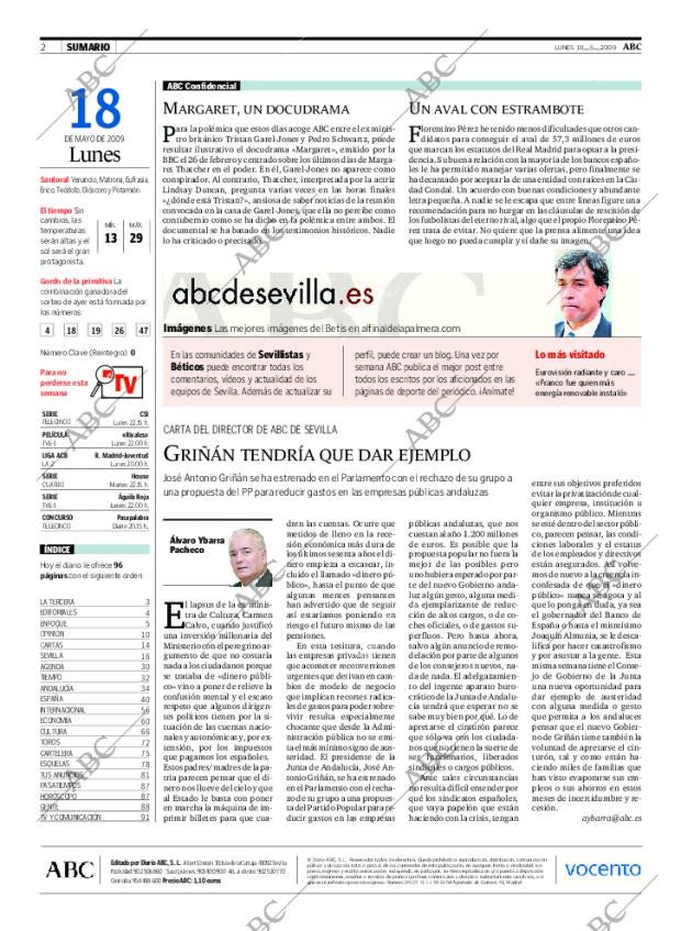 ABC SEVILLA 18-05-2009 página 2