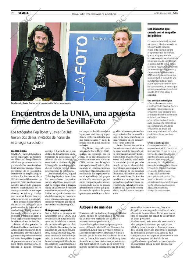 ABC SEVILLA 18-05-2009 página 26