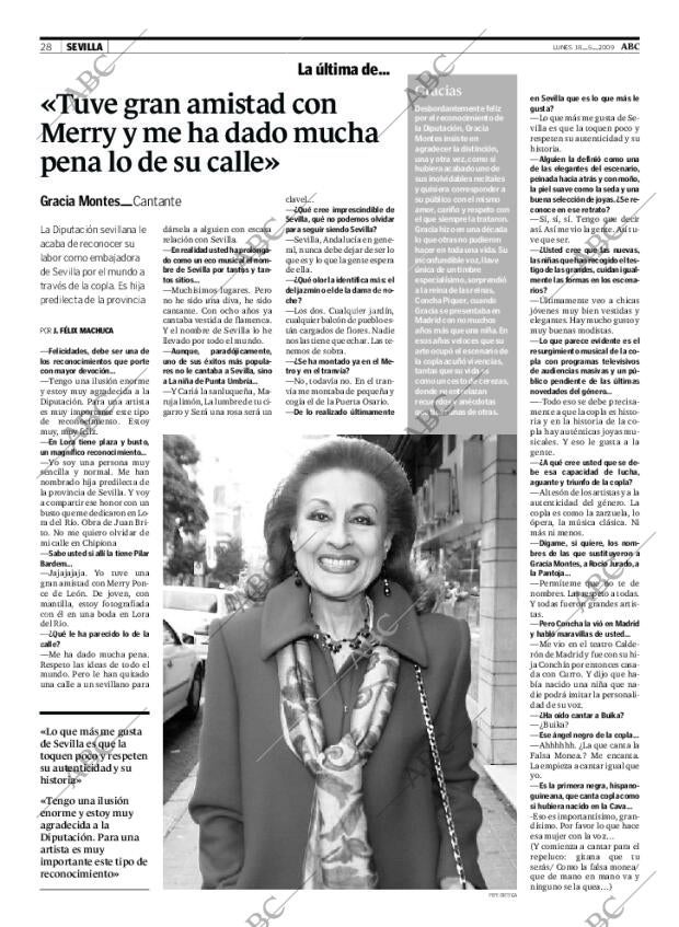 ABC SEVILLA 18-05-2009 página 28