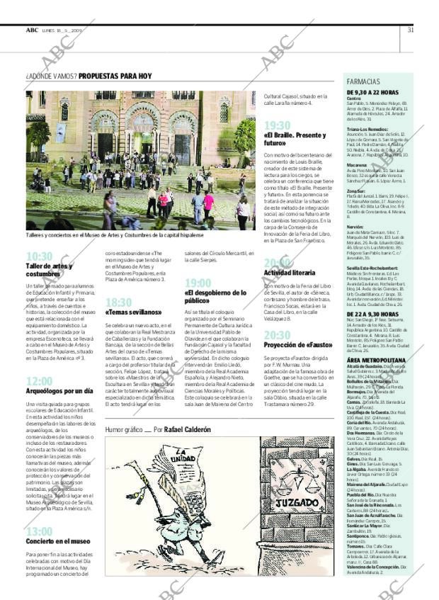 ABC SEVILLA 18-05-2009 página 31