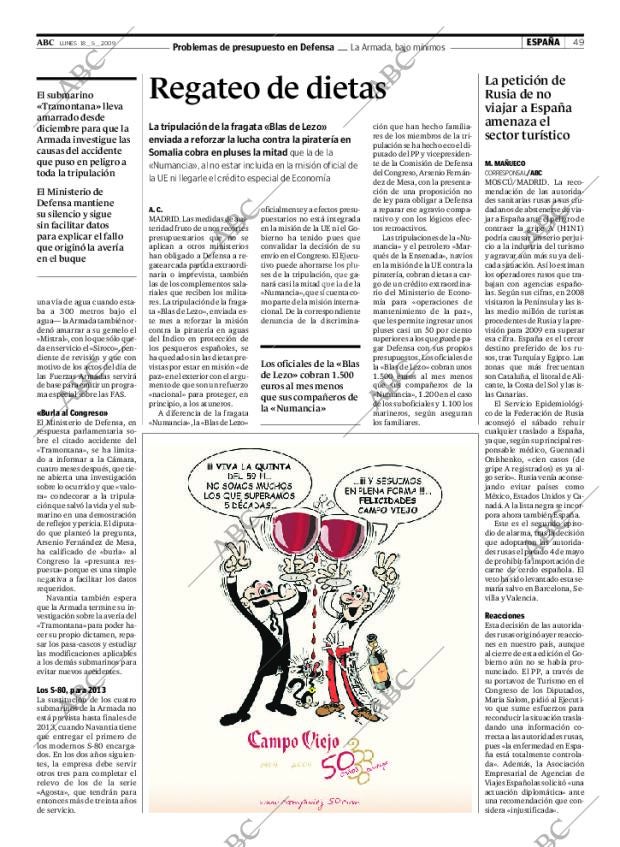 ABC SEVILLA 18-05-2009 página 49