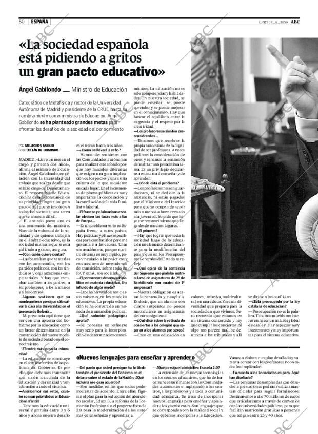 ABC SEVILLA 18-05-2009 página 50