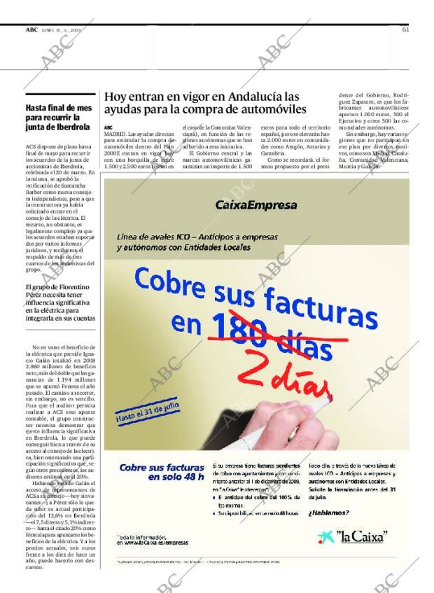 ABC SEVILLA 18-05-2009 página 61