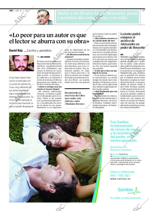 ABC SEVILLA 18-05-2009 página 67