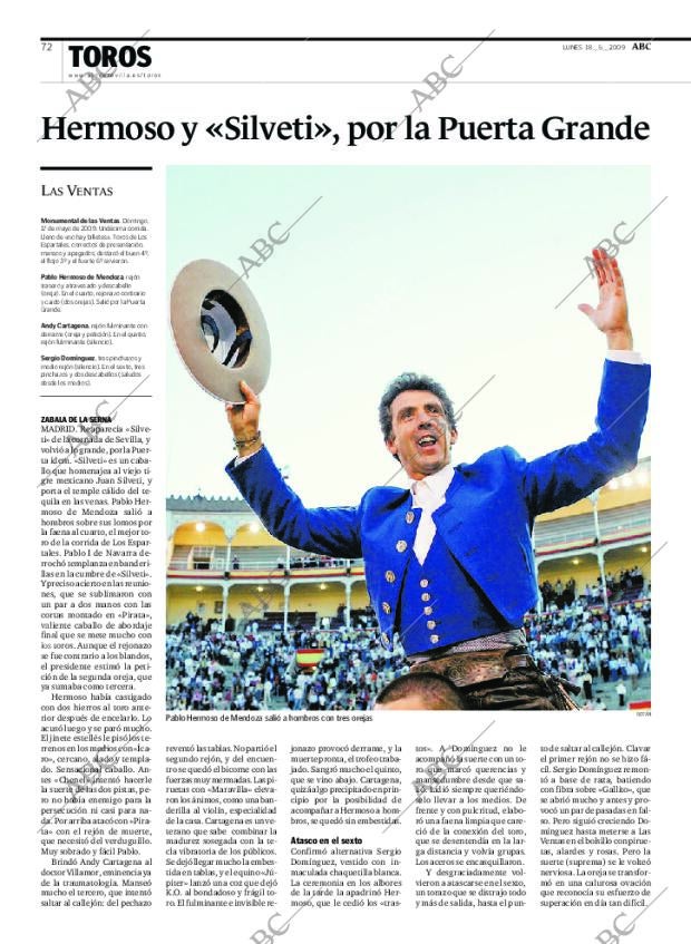 ABC SEVILLA 18-05-2009 página 72