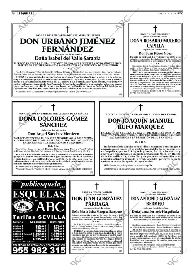 ABC SEVILLA 18-05-2009 página 78