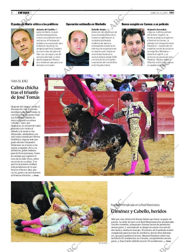 ABC SEVILLA 18-05-2009 página 8