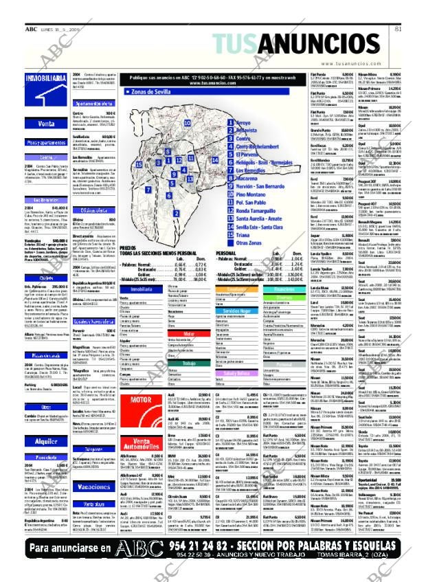 ABC SEVILLA 18-05-2009 página 81