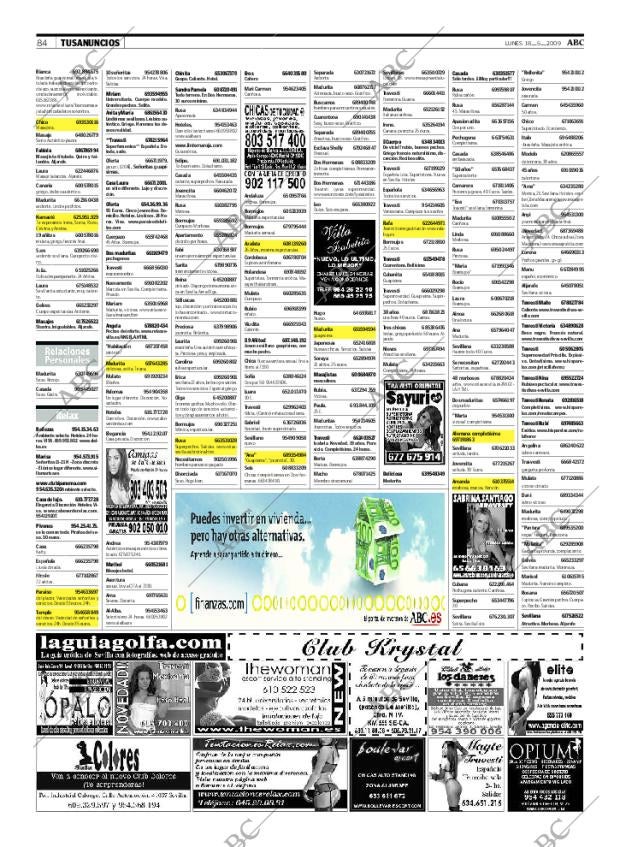ABC SEVILLA 18-05-2009 página 84