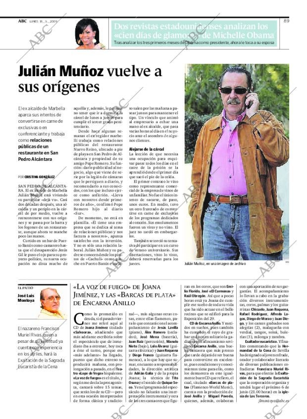 ABC SEVILLA 18-05-2009 página 89