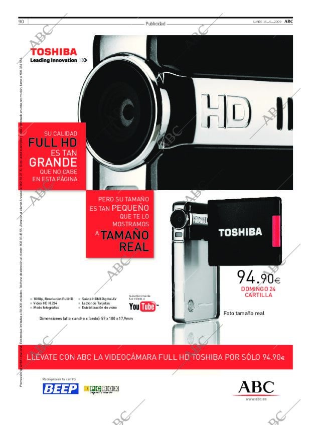 ABC SEVILLA 18-05-2009 página 90
