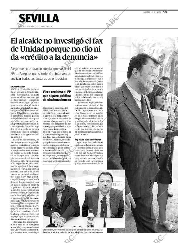 ABC SEVILLA 19-05-2009 página 16