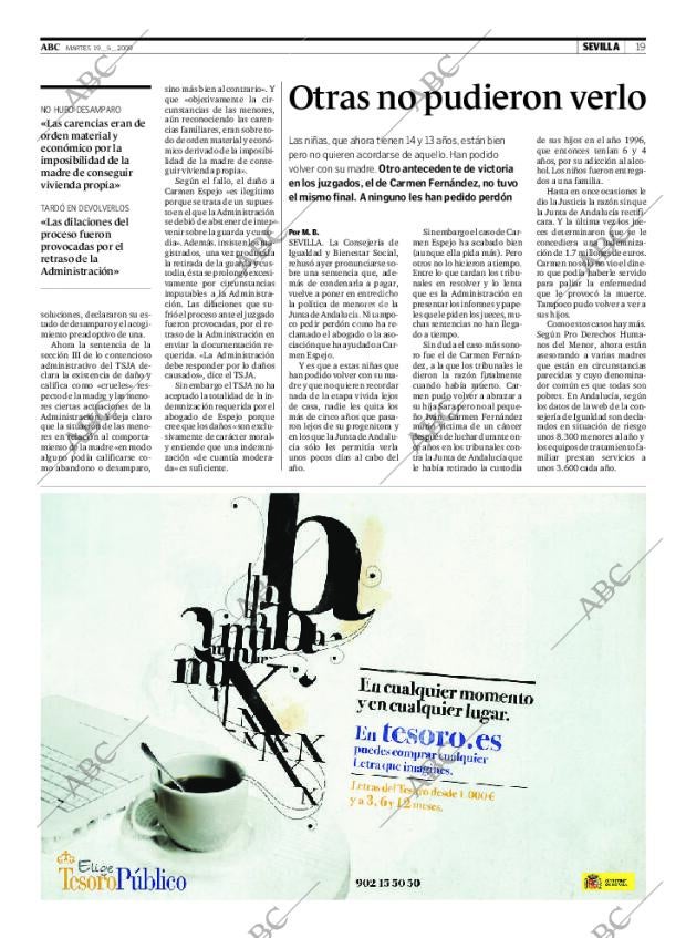 ABC SEVILLA 19-05-2009 página 19