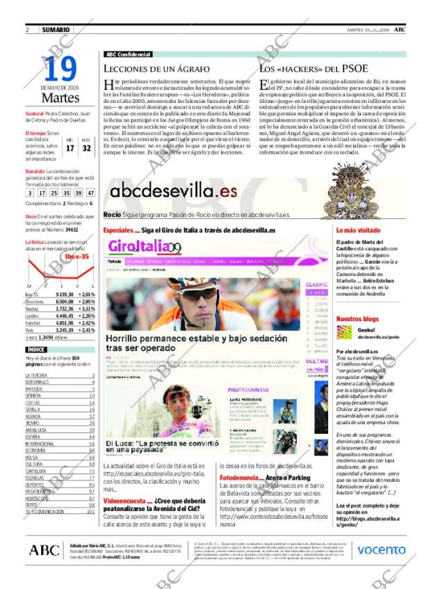 ABC SEVILLA 19-05-2009 página 2
