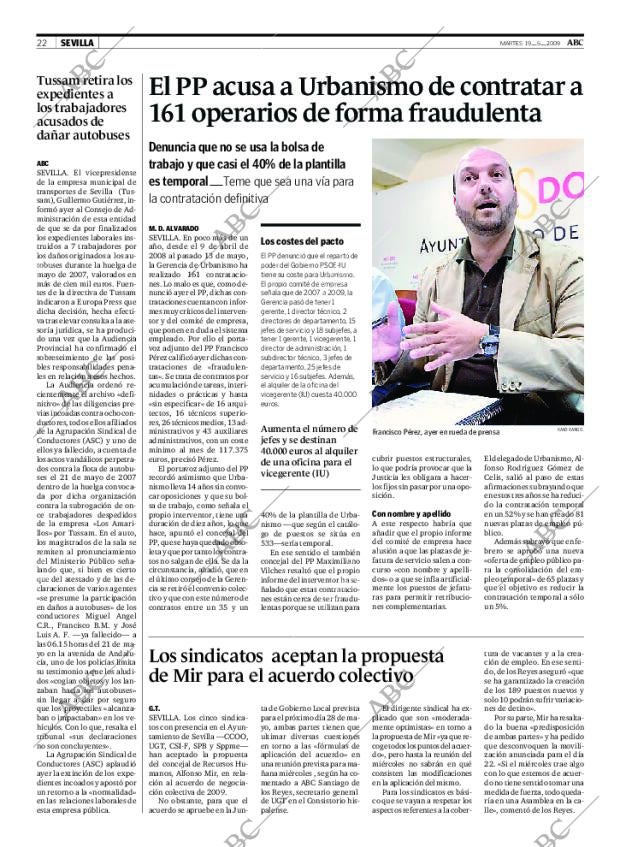 ABC SEVILLA 19-05-2009 página 22