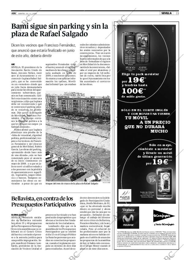 ABC SEVILLA 19-05-2009 página 23