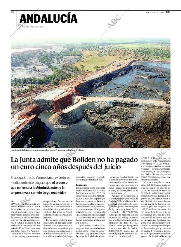ABC SEVILLA 19-05-2009 página 38