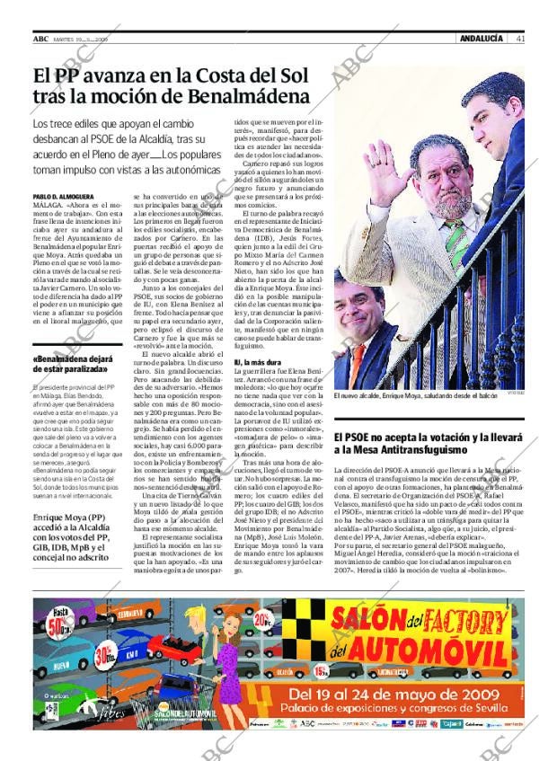 ABC SEVILLA 19-05-2009 página 41