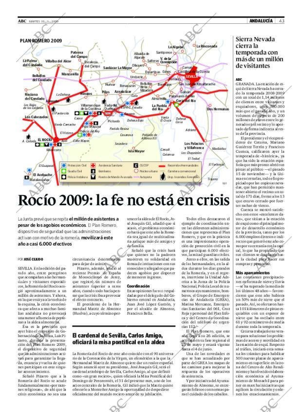 ABC SEVILLA 19-05-2009 página 43