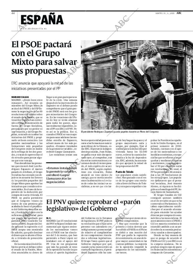 ABC SEVILLA 19-05-2009 página 44