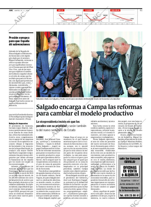 ABC SEVILLA 19-05-2009 página 61