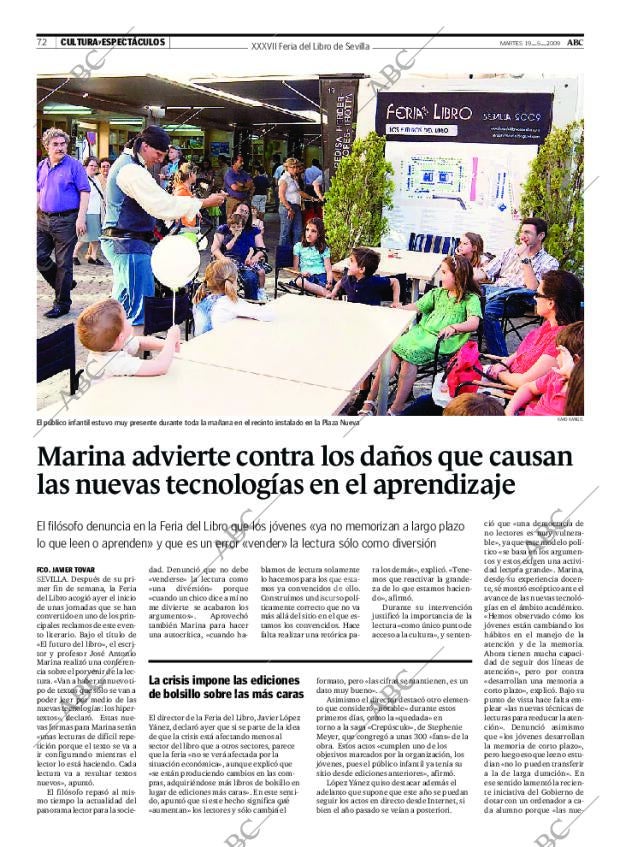 ABC SEVILLA 19-05-2009 página 72