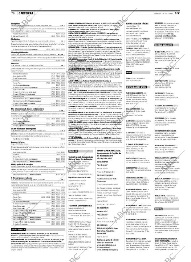 ABC SEVILLA 19-05-2009 página 76