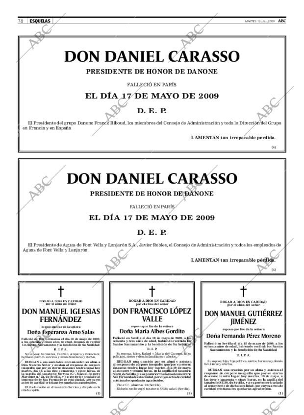 ABC SEVILLA 19-05-2009 página 78
