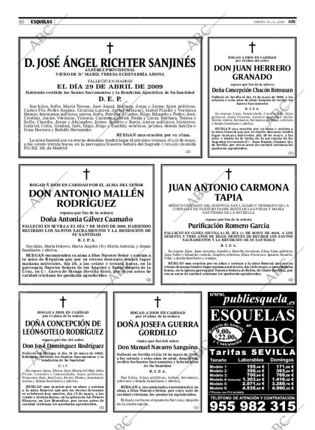 ABC SEVILLA 19-05-2009 página 80