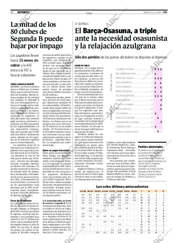 ABC SEVILLA 19-05-2009 página 92