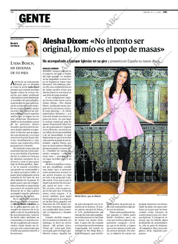 ABC SEVILLA 19-05-2009 página 98