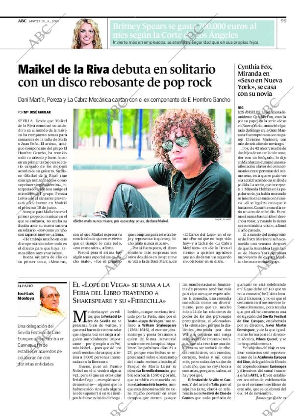 ABC SEVILLA 19-05-2009 página 99