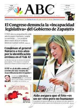 ABC SEVILLA 20-05-2009 página 1