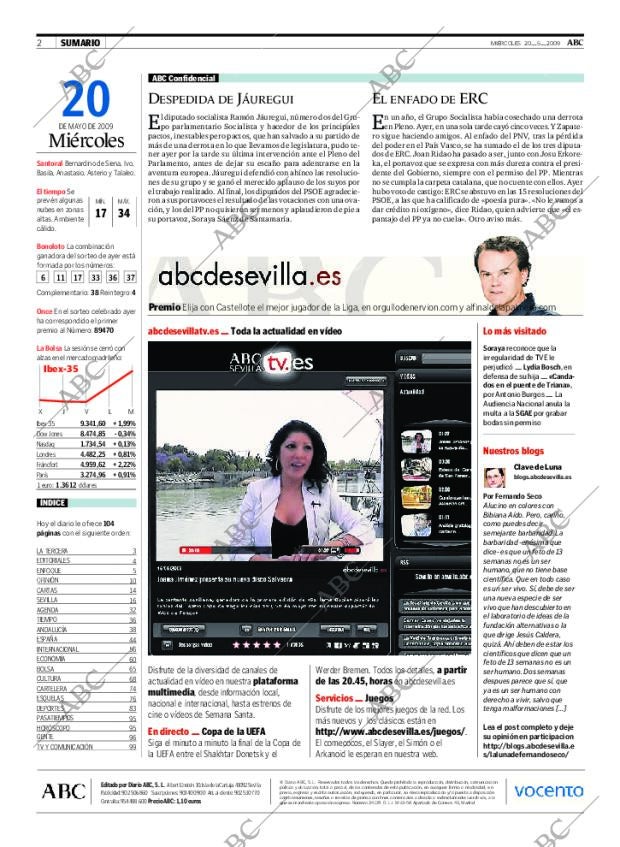 ABC SEVILLA 20-05-2009 página 2