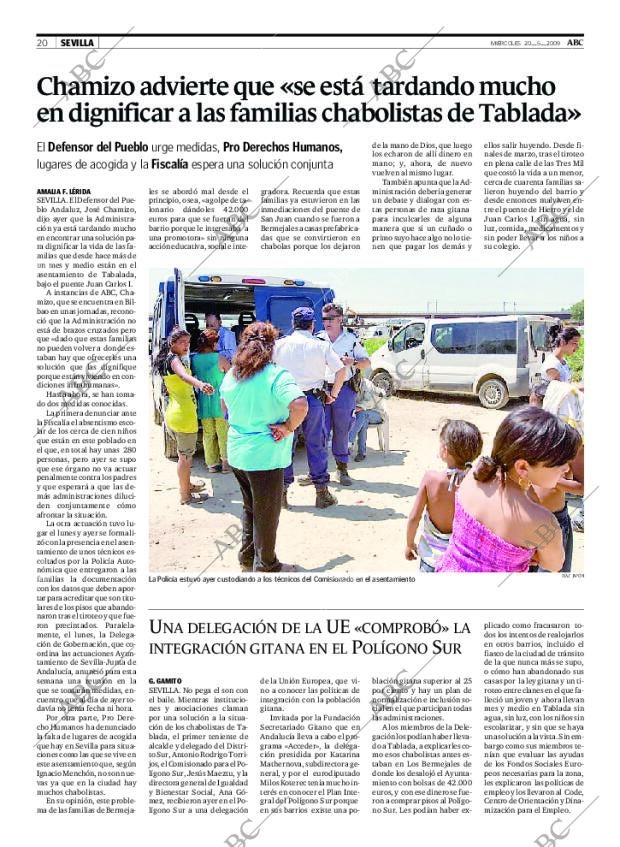 ABC SEVILLA 20-05-2009 página 20