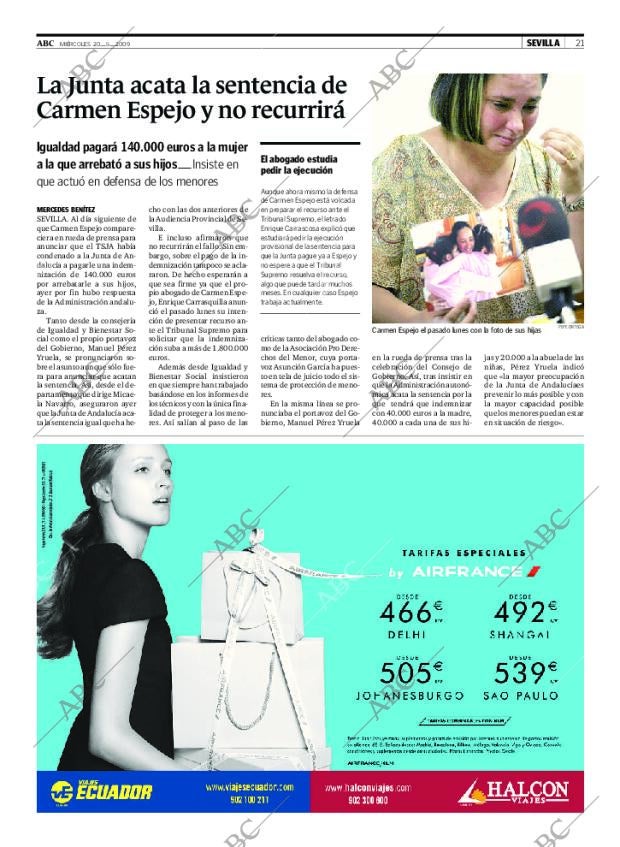 ABC SEVILLA 20-05-2009 página 21