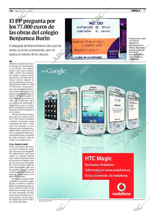 ABC SEVILLA 20-05-2009 página 27